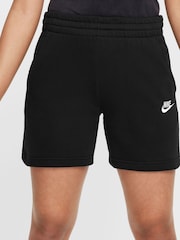 Nike Black Club Fleece Shorts - Image 3 of 5