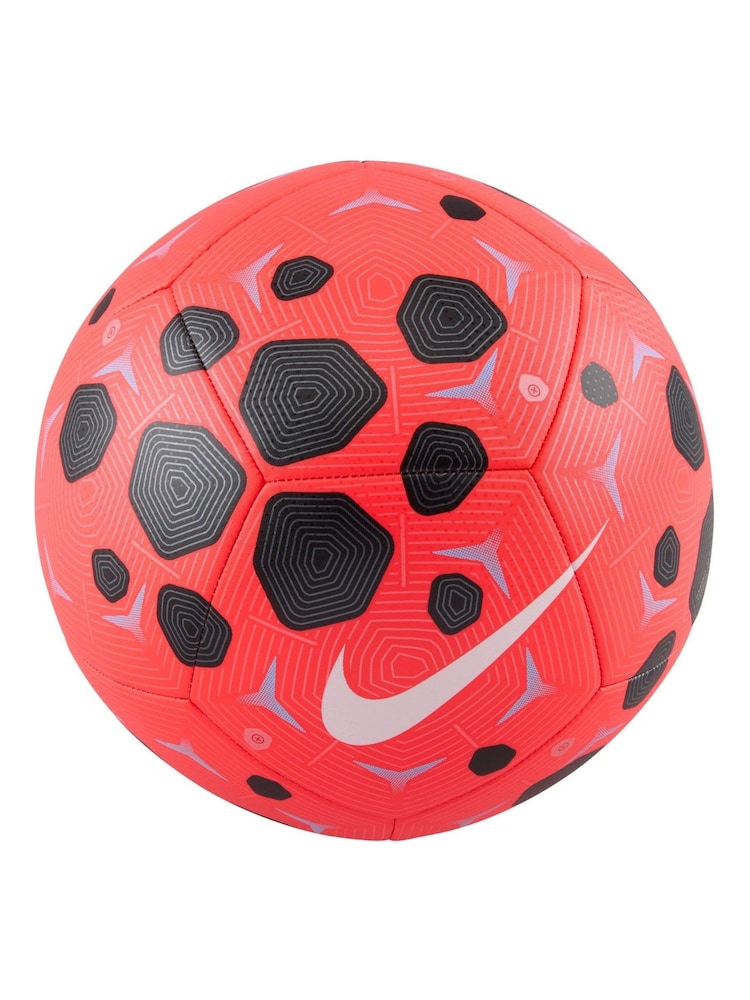 Nike Red Pitch Football Ball - Image 1 of 2