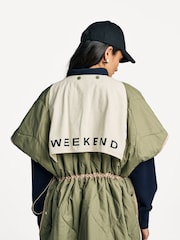 Weekend MaxMara Brown Riva Shell Jacket - Image 11 of 11