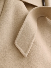 Weekend MaxMara Brown Manu Wool Coat - Image 4 of 5