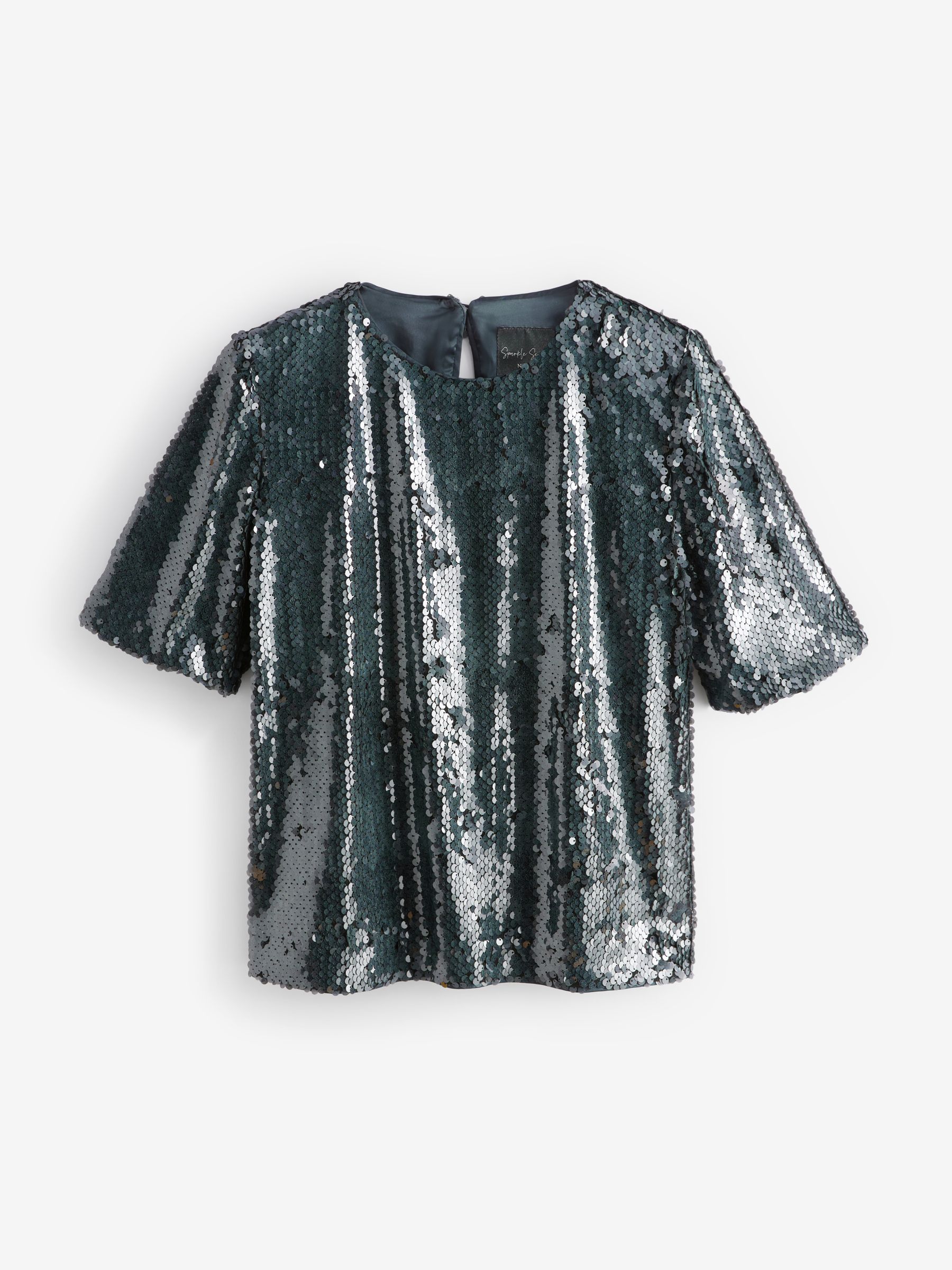 j crew sequin top