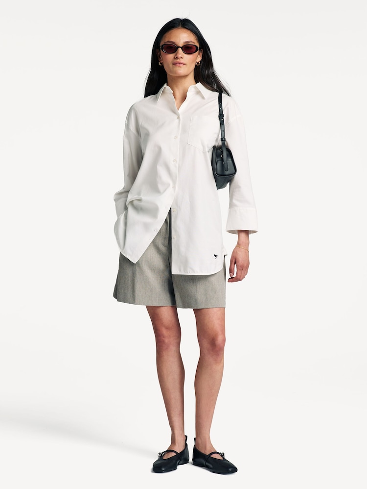 Weekend MaxMara White Queva Shirt - Image 2 of 5