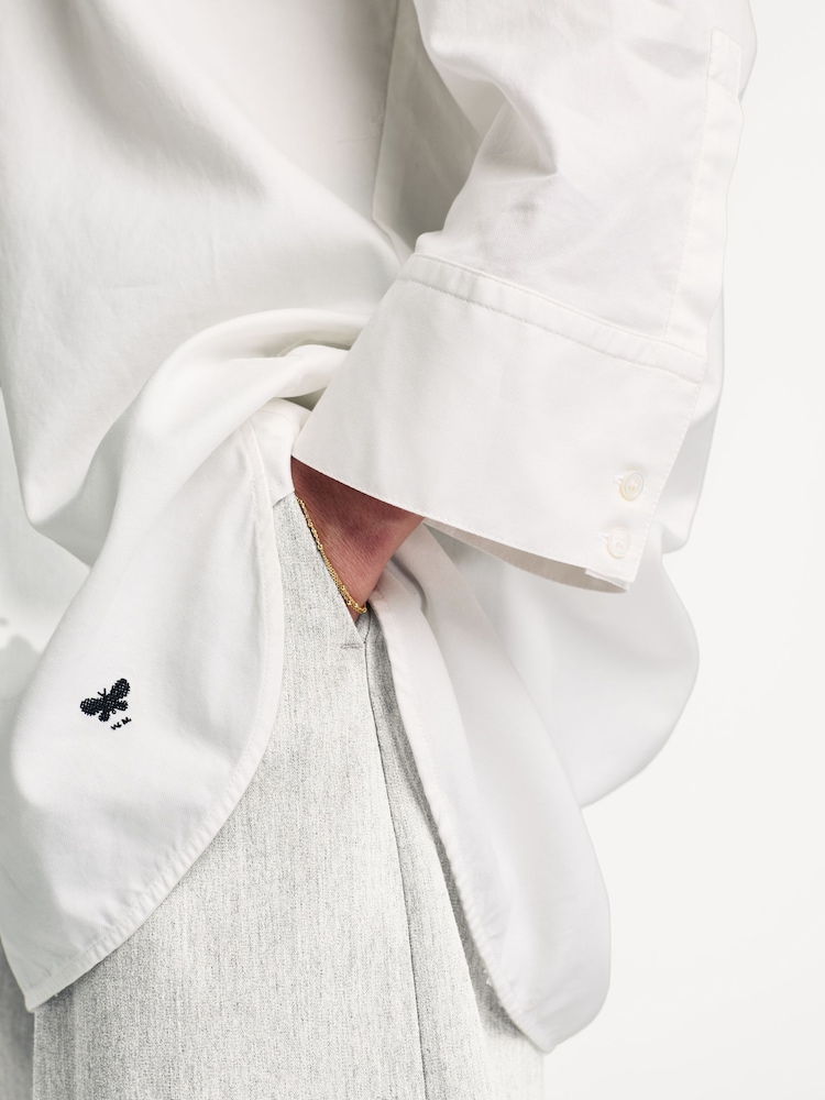 Weekend MaxMara White Queva Shirt - Image 5 of 5