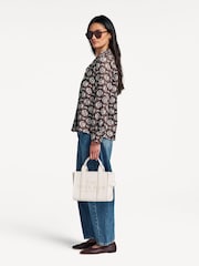 Weekend MaxMara Brown Oncia Printed Blouse - Image 3 of 5