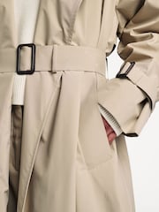 Weekend MaxMara Brown Fatto Trench Coat - Image 10 of 10