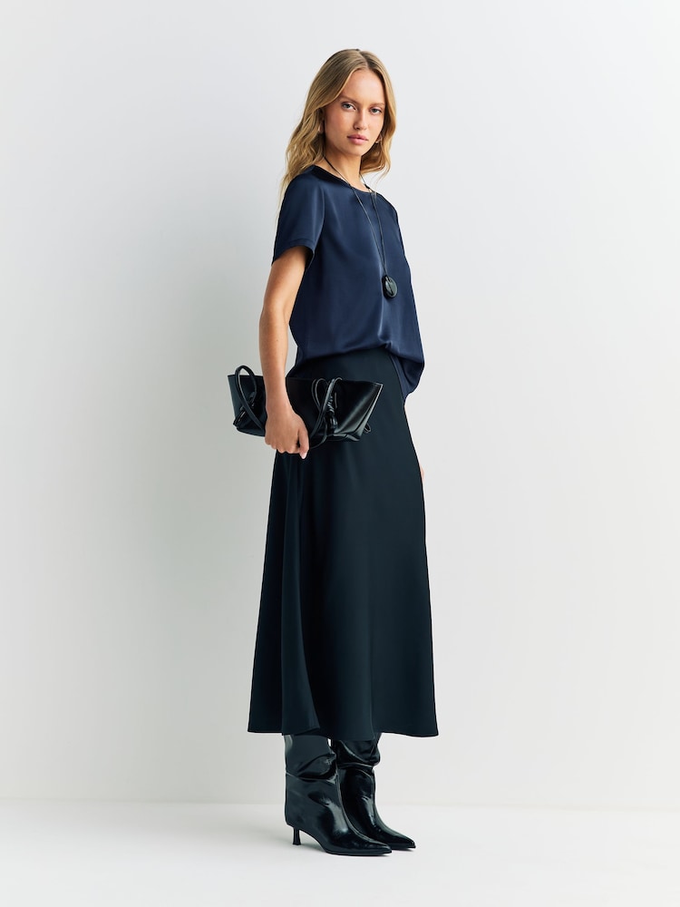 Weekend MaxMara Blue Gilbert Blouse - Image 4 of 4