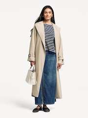 Weekend MaxMara Blue Zarelia Denim Midi Skirt - Image 2 of 5