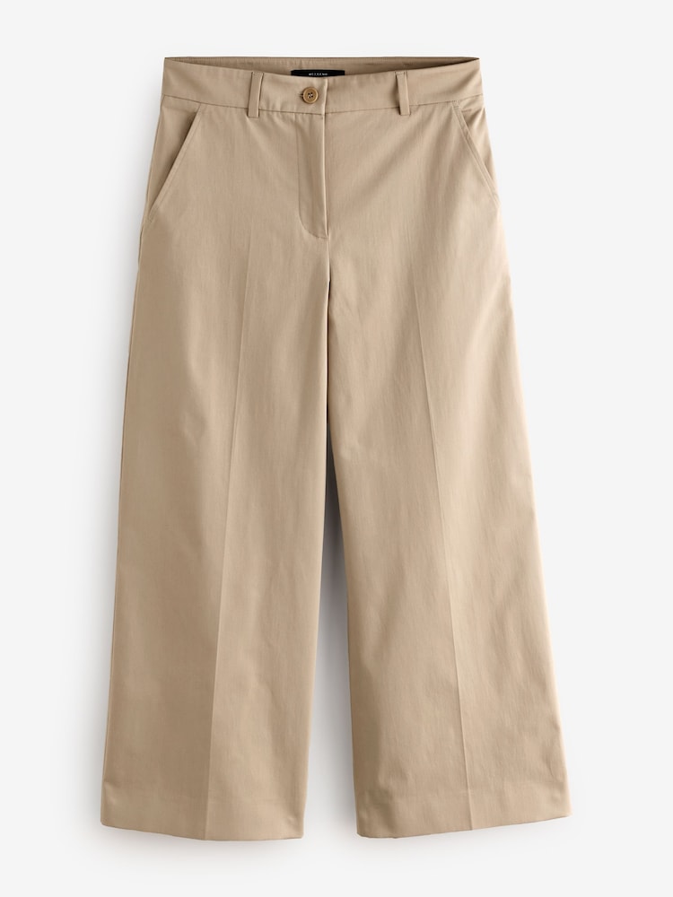 Weekend MaxMara Brown Urial Wide Leg Trousers - Image 1 of 5 Weekend MaxMara Brown Urial Wide Leg Trousers - Image 1 of 5
