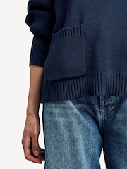 Weekend MaxMara Blue Saloon Relaxed Shirt - Image 5 of 5