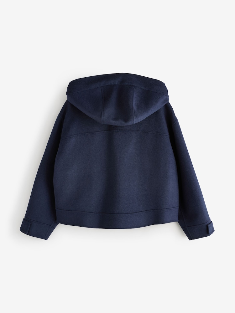 Weekend MaxMara Blue Gary Hooded Jacket - Image 2 of 5