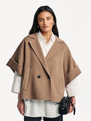 Weekend MaxMara Brown Pera Crop Trench Jackets - Image 1 of 5