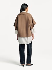 Weekend MaxMara Brown Pera Crop Trench Jackets - Image 2 of 5