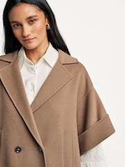 Weekend MaxMara Brown Pera Crop Trench Jackets - Image 5 of 5