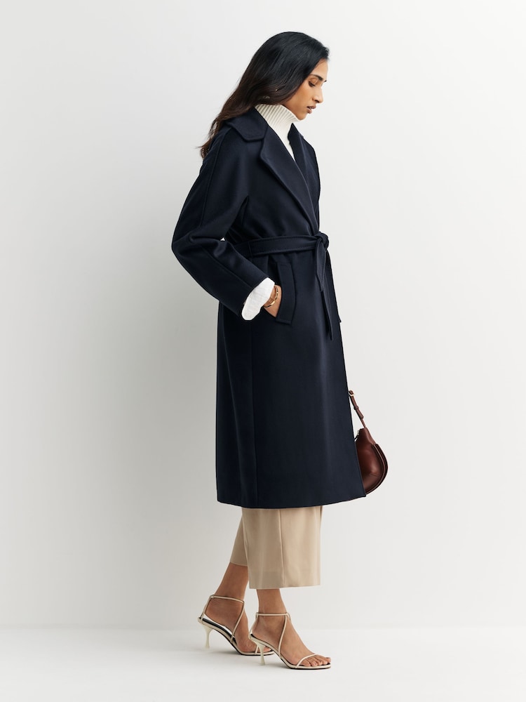 Weekend MaxMara Blue Resina Trench Coat - Image 2 of 5 Weekend MaxMara Blue Resina Trench Coat - Image 2 of 5