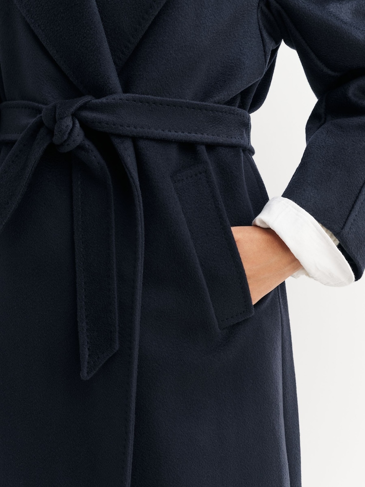 Weekend MaxMara Blue Resina Trench Coat - Image 5 of 5 Weekend MaxMara Blue Resina Trench Coat - Image 5 of 5