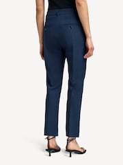 Weekend MaxMara Blue Slim Fit Freda Trousers - Image 4 of 5