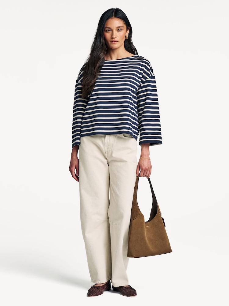 Weekend MaxMara Blue Campale T-Shirt - Image 2 of 6