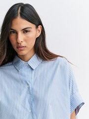 Weekend MaxMara Blue Ardea Shirt - Image 5 of 11