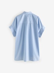 Weekend MaxMara Blue Ardea Shirt - Image 8 of 11