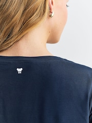 Weekend MaxMara Blue Multia Long Sleeve T-Shirt - Image 5 of 5