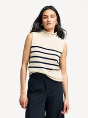 Weekend MaxMara Cream Trofeo Tank Top - Image 1 of 5