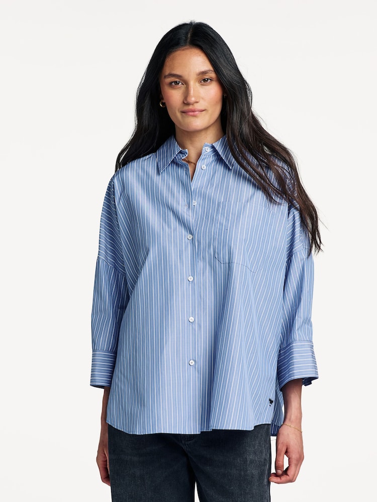 Weekend MaxMara Blue Zavorra Shirt - Image 1 of 6