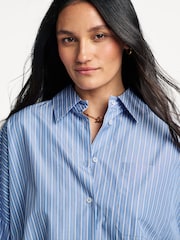 Weekend MaxMara Blue Zavorra Shirt - Image 5 of 6