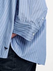 Weekend MaxMara Blue Zavorra Shirt - Image 6 of 6