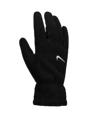 Nike Black Womens One Therma FIT Fleece Gloves - Image 3 of 3