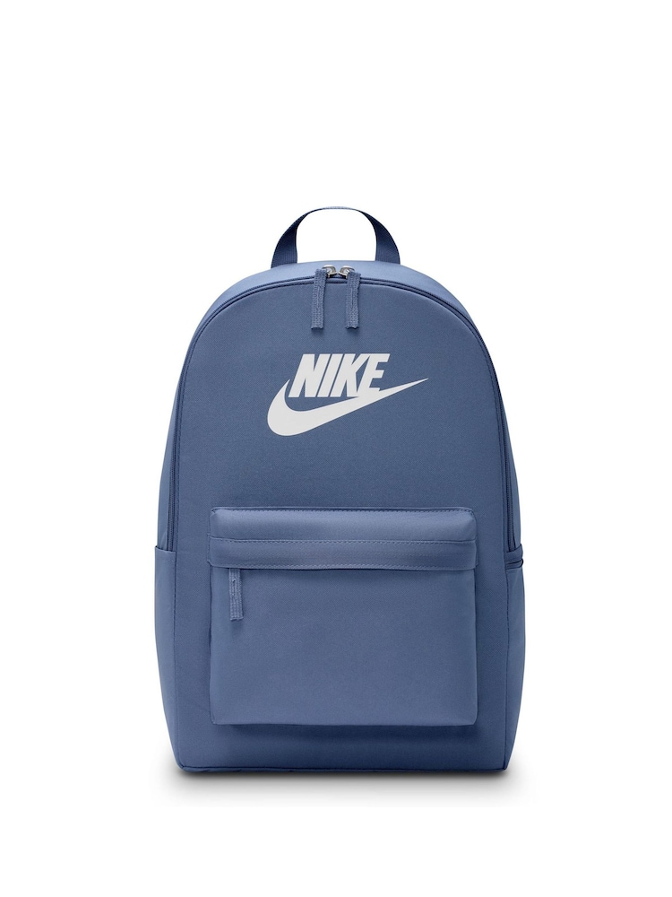 Nike Blue Heritage Backpack 25L - Image 1 of 7
