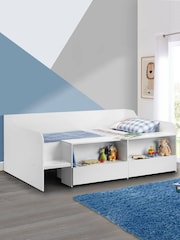 Julian Bowen White Stella Kids Low Sleeper Bed - Image 1 of 2