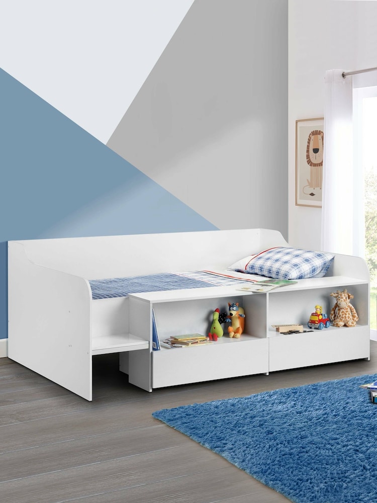 Julian Bowen White Stella Kids Low Sleeper Bed - Image 1 of 2