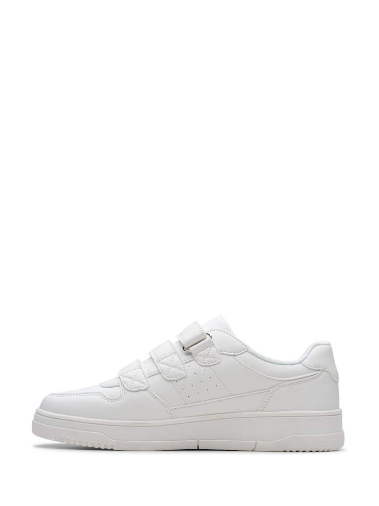 Clarks Black Older Boys Canyon Way Trainers - Image 2 of 6