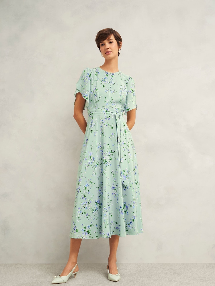 Hobbs Green Petite Sophia Dress - Image 1 of 4