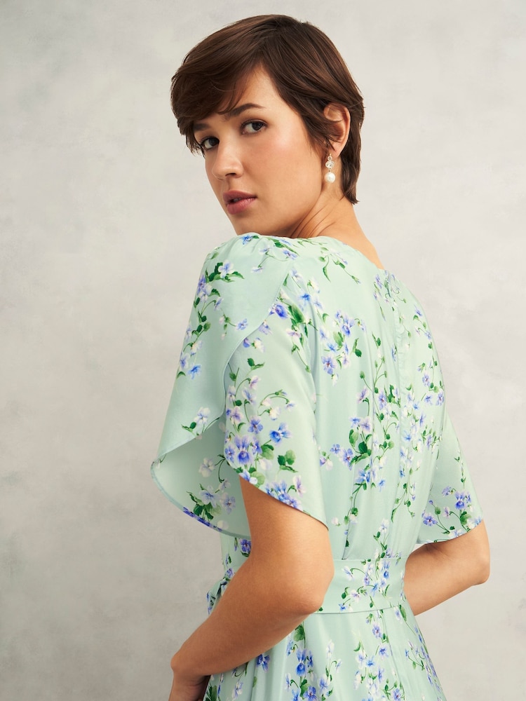 Hobbs Green Petite Sophia Dress - Image 3 of 4