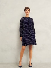 Hobbs Blue Rosie Dress - Image 1 of 4