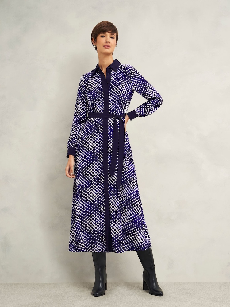 Hobbs Black Petite Elodie Dress - Image 1 of 4