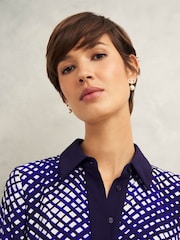 Hobbs Black Petite Elodie Dress - Image 3 of 4