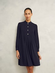 Hobbs Blue Madeline Dress - Image 1 of 4