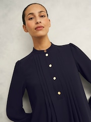 Hobbs Blue Madeline Dress - Image 3 of 4