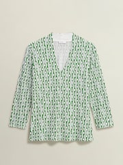 Hobbs Green Aimee Printed Top - Image 4 of 4
