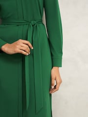 Hobbs Green Julia Ponte Dress - Image 3 of 4