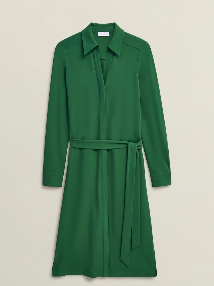 Hobbs Green Julia Ponte Dress - Image 4 of 4