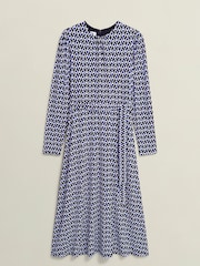 Hobbs Blue Petite Dakota Dress - Image 4 of 4