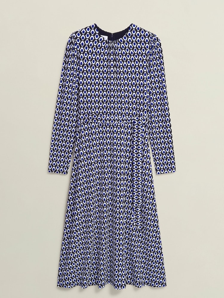Hobbs Blue Petite Dakota Dress - Image 4 of 4