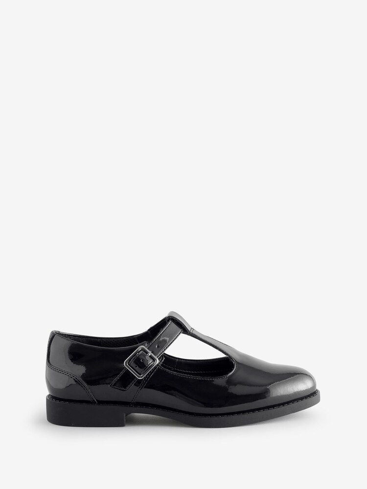Clarks Black Patent Wide Fit (G) Older Girls Tapa Hope Mary Jane Shoes - Image 1 of 1 Clarks Black Patent Wide Fit (G) Older Girls Tapa Hope Mary Jane Shoes - Image 1 of 1