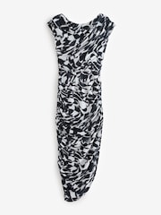 Jolie Moi Black Lois Off Shoulder Bodycon Dress - Image 8 of 8
