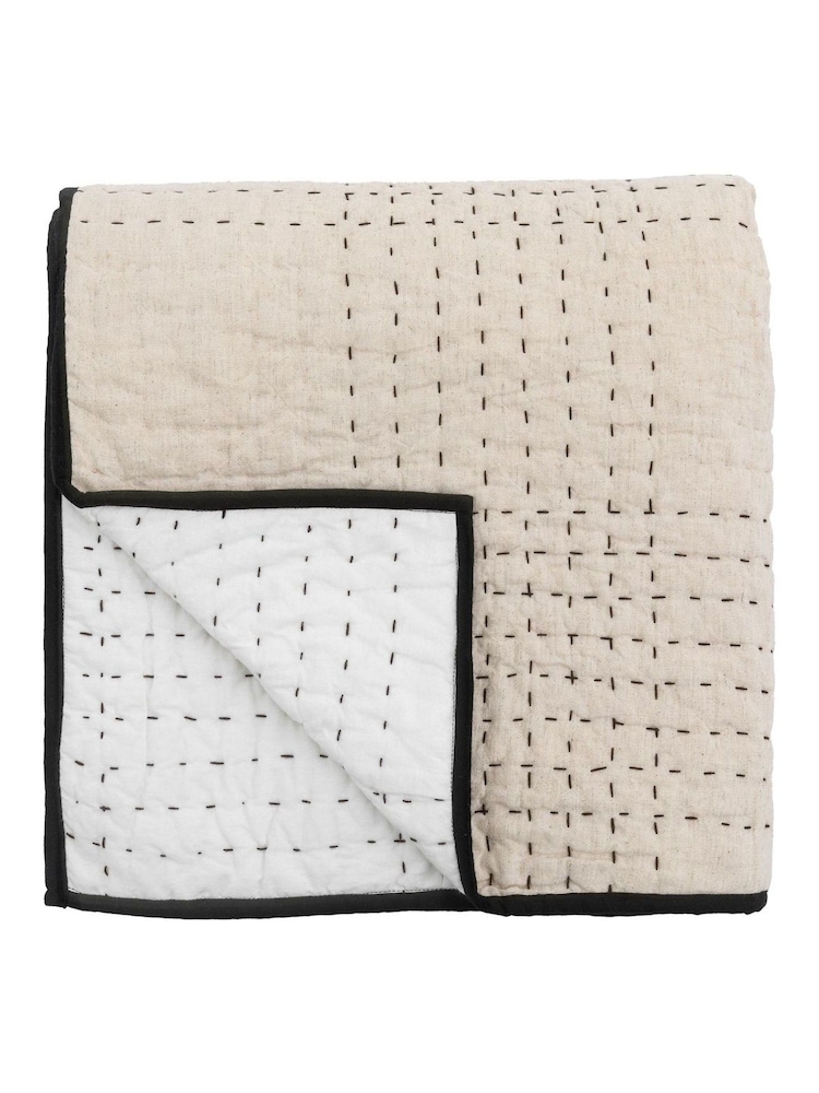 Gallery Home Natural Bedspread - Image 4 of 4 Gallery Home Natural Bedspread - Image 4 of 4