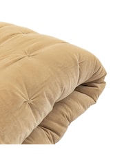 Gallery Home Sand Opulent Velvet 100% Cotton Bedspread - Image 2 of 3