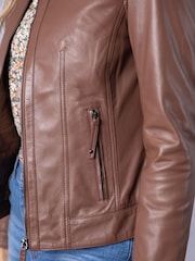 Lakeland Leather Brown Threlkeld Jacket - Image 5 of 9
